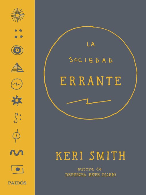 Title details for La Sociedad Errante by Keri Smith - Wait list